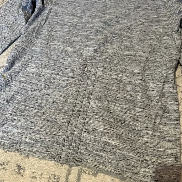 Adidas Men’s Heather Grey Hoodie Sweatshirt Size Large - Picture 4 of 4